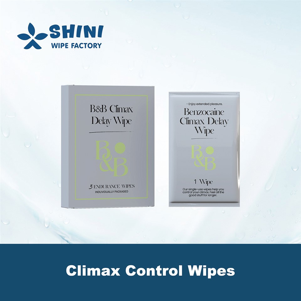 Climax Control Wipes
